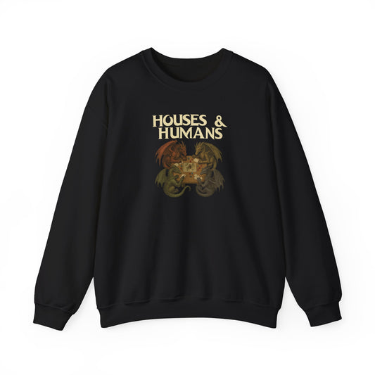 Houses & Humans Dragon Crewneck – Unisex Heavy Blend™ Sweatshirt