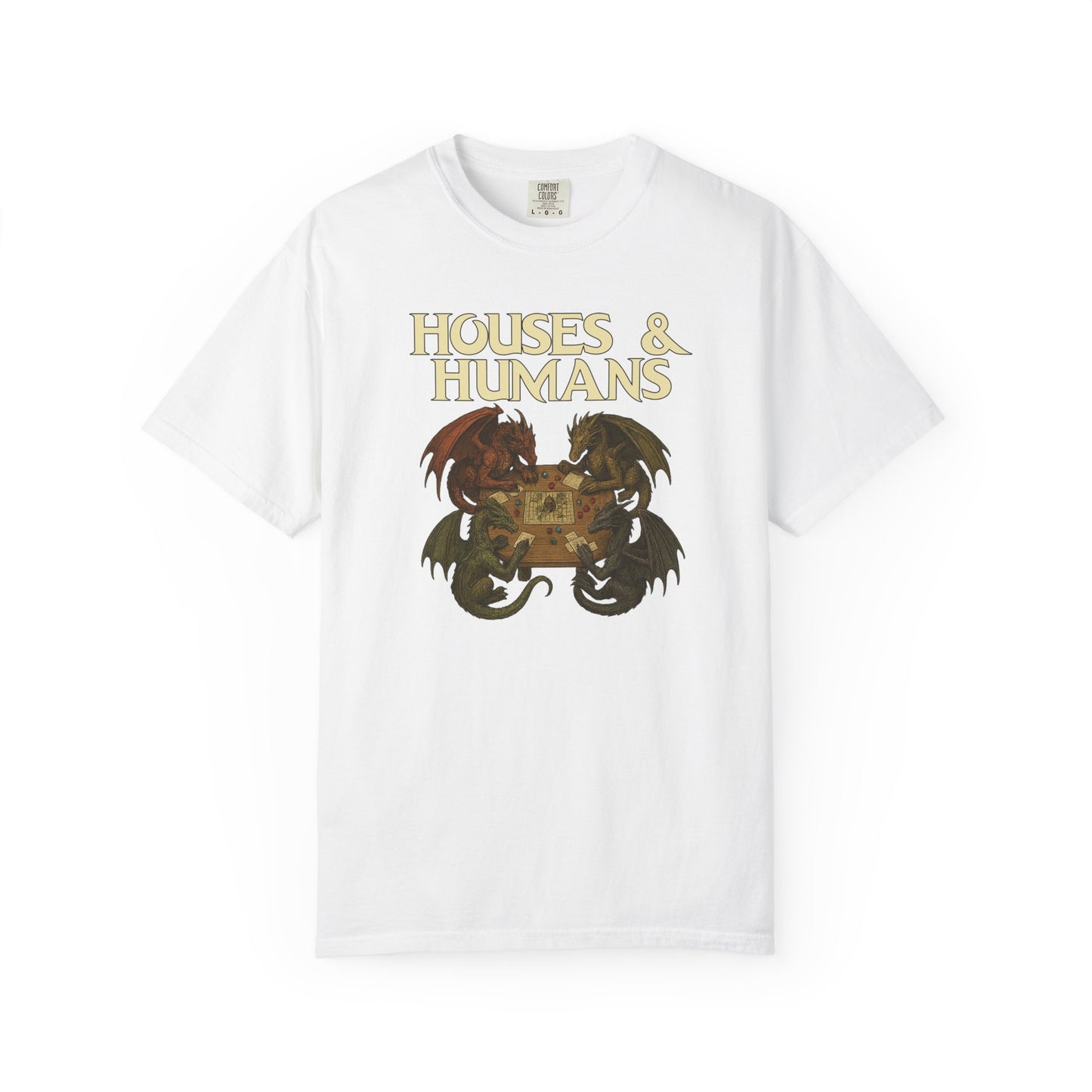 Houses & Humans Dragon RPG Tee – Fantasy Tabletop Shirt