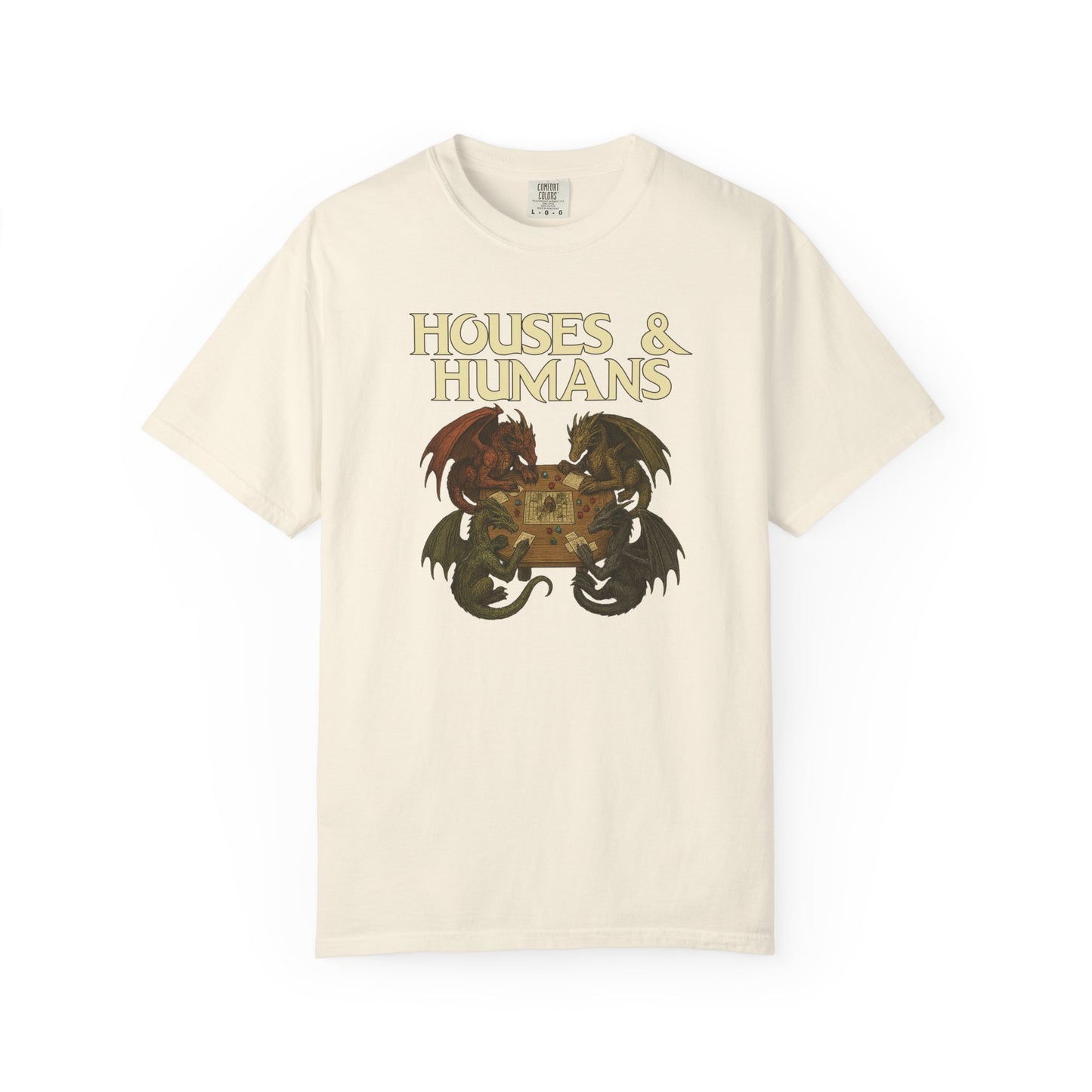 Houses & Humans Dragon RPG Tee – Fantasy Tabletop Shirt
