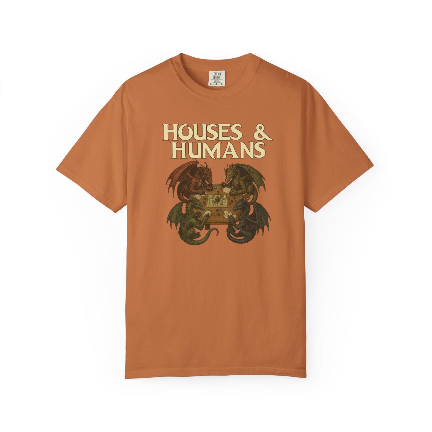 Houses & Humans Dragon RPG Tee – Fantasy Tabletop Shirt