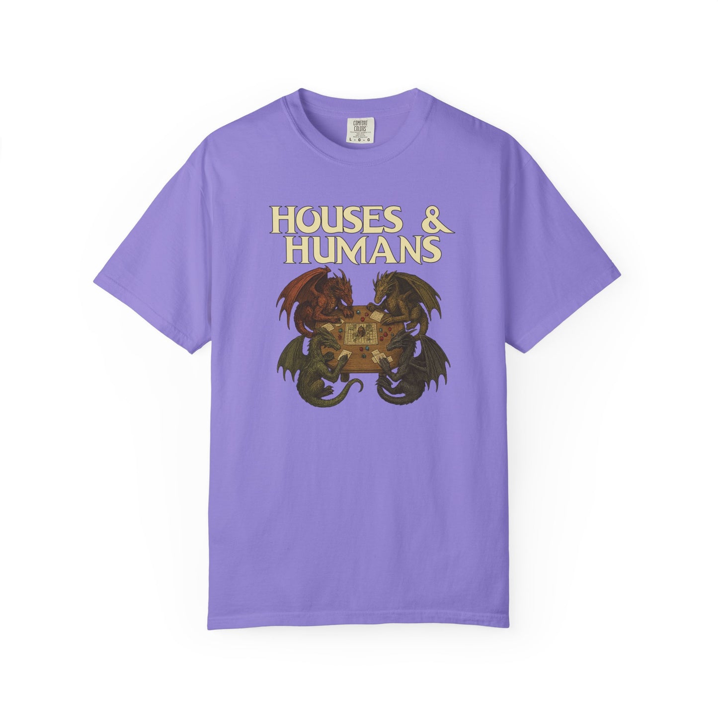 Houses & Humans Dragon RPG Tee – Fantasy Tabletop Shirt
