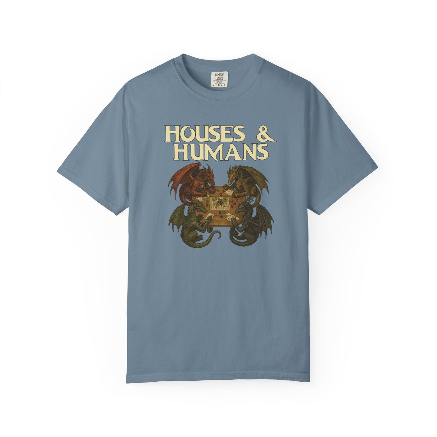 Houses & Humans Dragon RPG Tee – Fantasy Tabletop Shirt