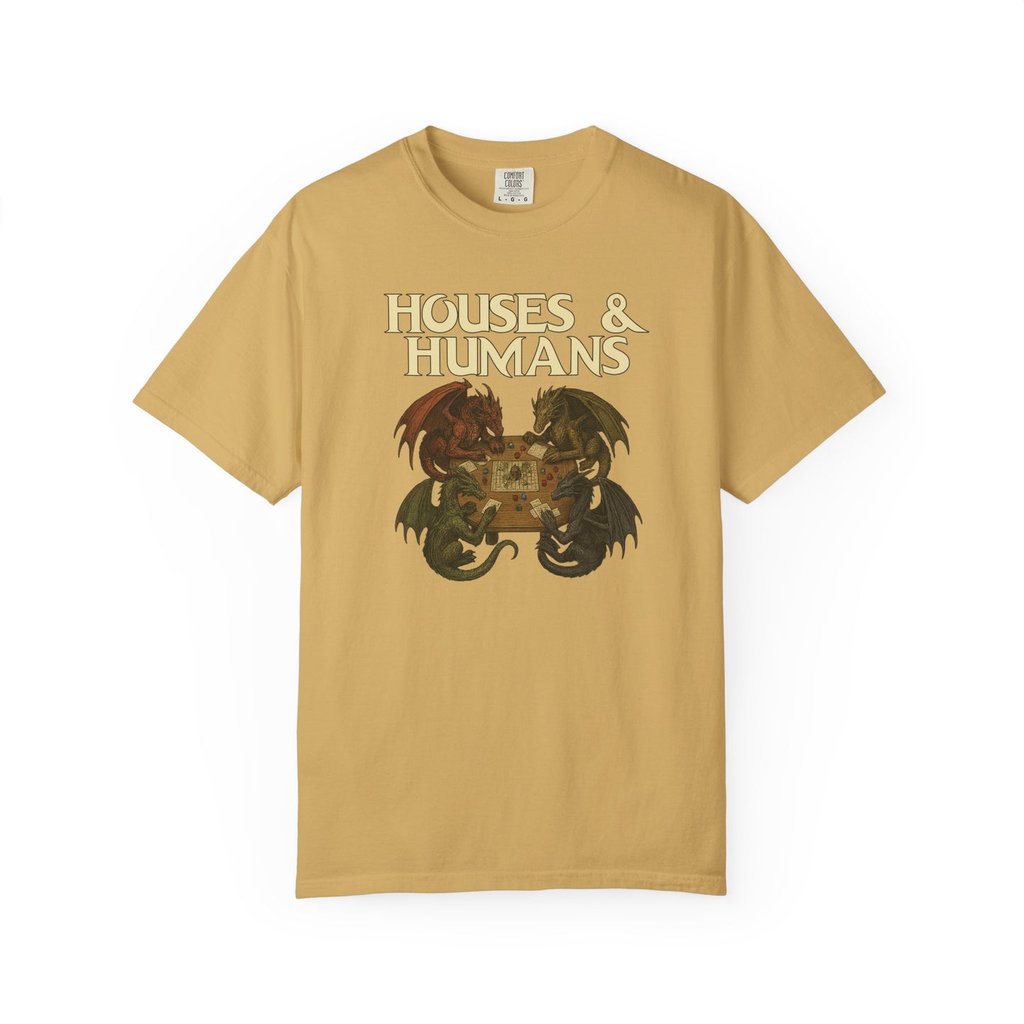 Houses & Humans Dragon RPG Tee – Fantasy Tabletop Shirt