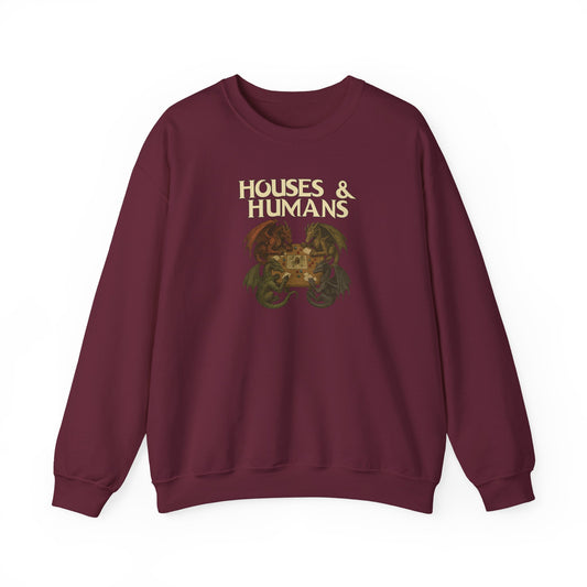 Houses & Humans Dragon Crewneck – Unisex Heavy Blend™ Sweatshirt