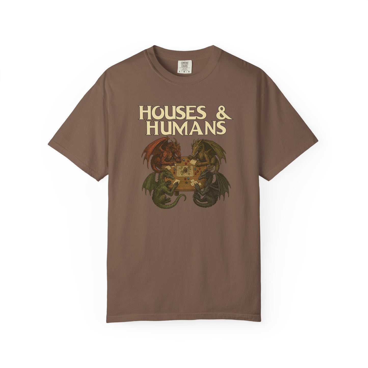 Houses & Humans Dragon RPG Tee – Fantasy Tabletop Shirt