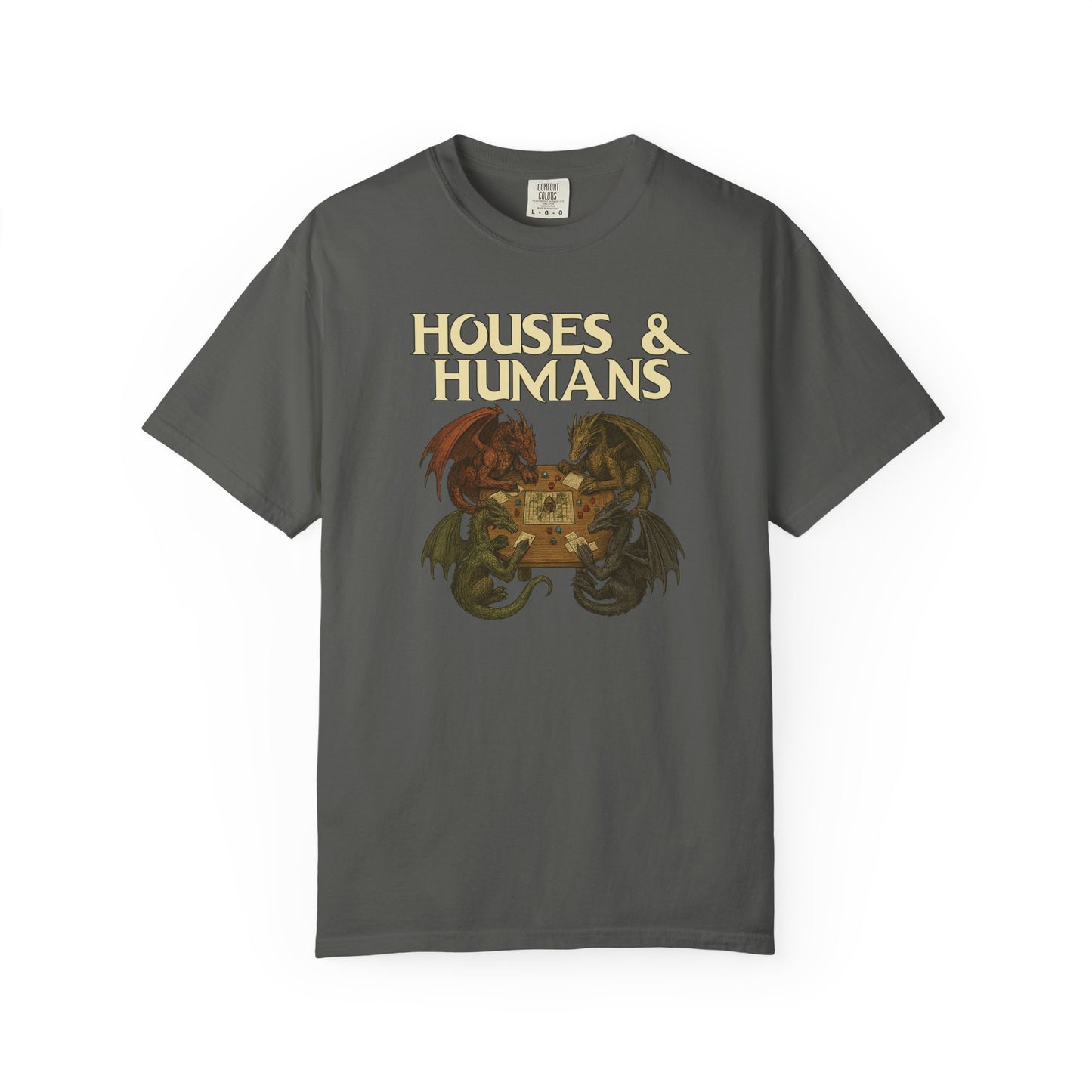 Houses & Humans Dragon RPG Tee – Fantasy Tabletop Shirt